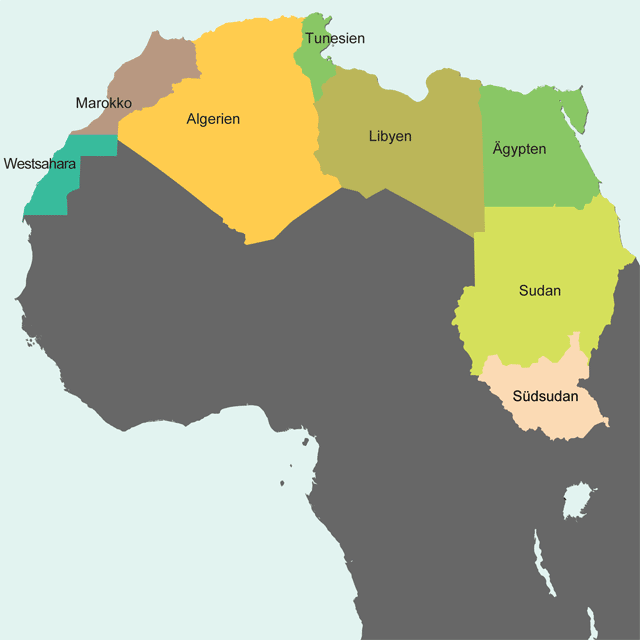 Geographie Nordafrikas