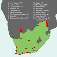 Nationalparks Südafrika